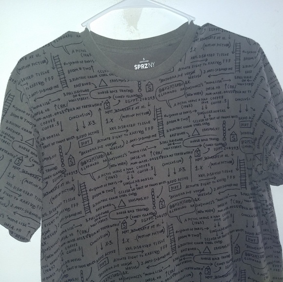 BASQUIAT ART T-SHIRT - Small - Formula Tee Shirt Designer EUC - Picture 4 of 5